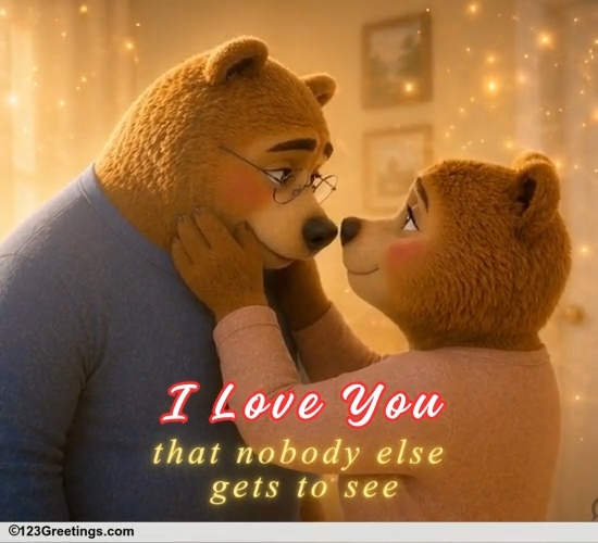 Send A Cute Ecard To Your Better Half Free I Love You eCards | 123 ...