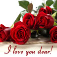 Beautiful Roses For My Dear.