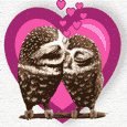 I Love You. Cute Owls Play On Words.