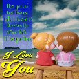 A Romantic And Sweet Love Card.