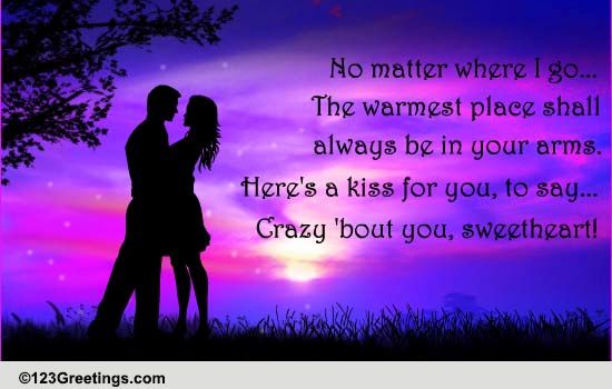 An Ecard Full Of Kisses For Your Love!