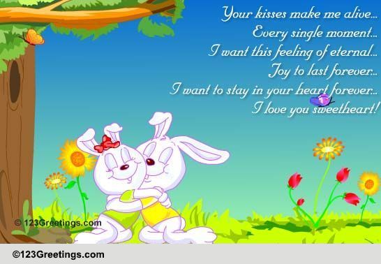 Wish Your Love A Special Moment!