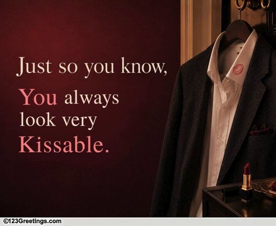 A Flirty Love Note For Your Partner.