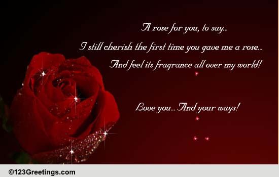 Love You, And Your Ways! Free Roses eCards, Greeting Cards | 123 Greetings