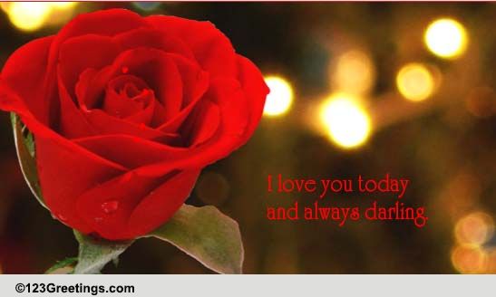 A Lovely Rose. Free Roses eCards, Greeting Cards | 123 Greetings