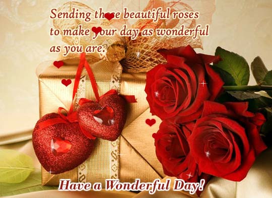 Sending Beautiful Roses... Free Roses eCards, Greeting Cards | 123 ...