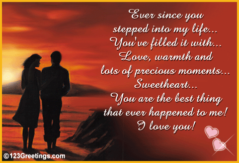 Since You Stepped Into My Life...