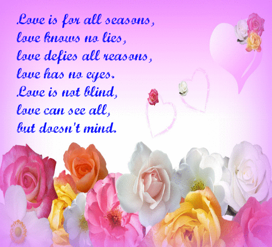 Love Is For All Seasons!