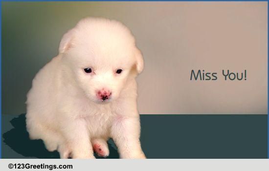 Miss You Baby! Free Missing Her eCards, Greeting Cards | 123 Greetings