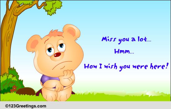I Wish You Were Here...