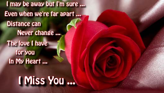 Missing You... Free Missing Him eCards, Greeting Cards | 123 Greetings