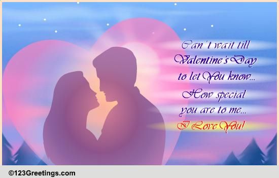 You Are Really Special To Me... Free New Love eCards, Greeting Cards ...