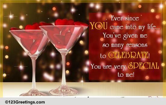 Reasons To Celebrate! Free New Love eCards, Greeting Cards | 123 Greetings