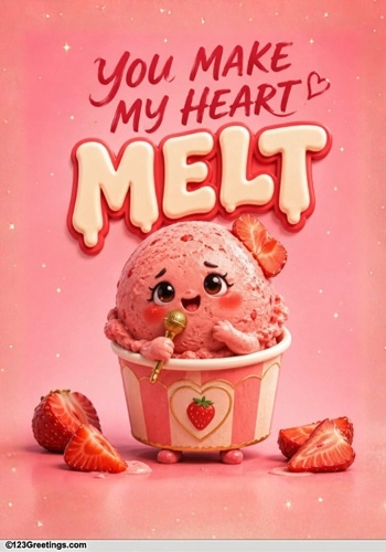 For The One Who Makes Your Heart Melt.