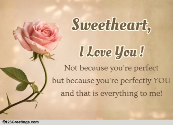 Heartfelt Message For Your Sweetheart
