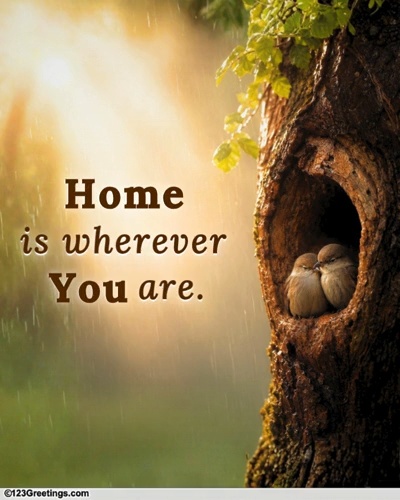 You Make Anywhere Home