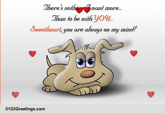 All I Want Is You!