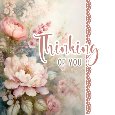 Stunning Thinking Of You Card.
