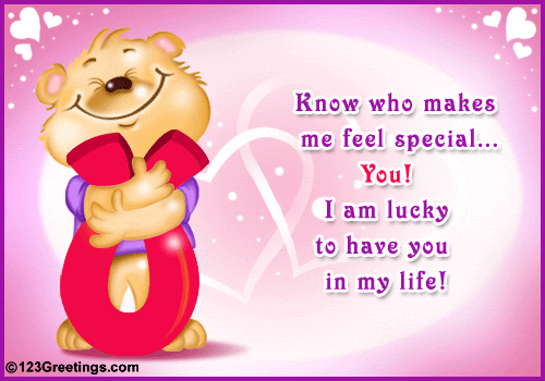 Who Makes Me Feel Special...