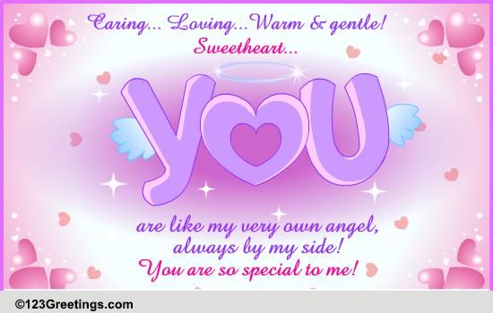 Angel Love! Free You are Special eCards, Greetings | 123 Greetings