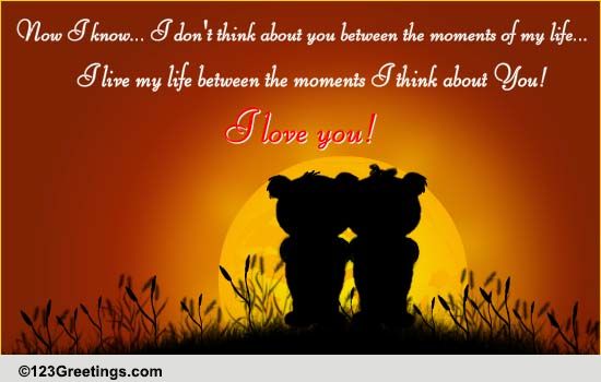 You Are In My Thoughts... In My Heart!