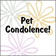 Pet Condolence Card!