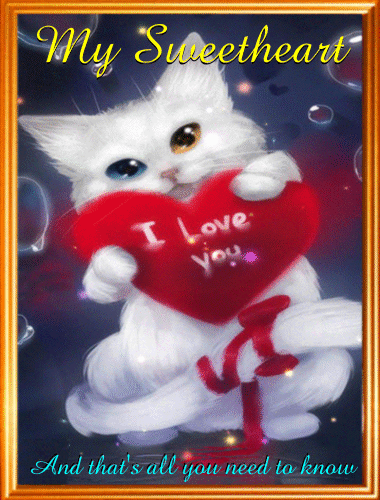 Kitty Says I Love You!
