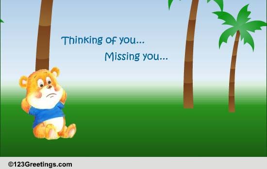 I Miss You A Lot...