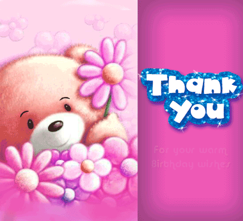 Cute Thank You Teddy Flowers.