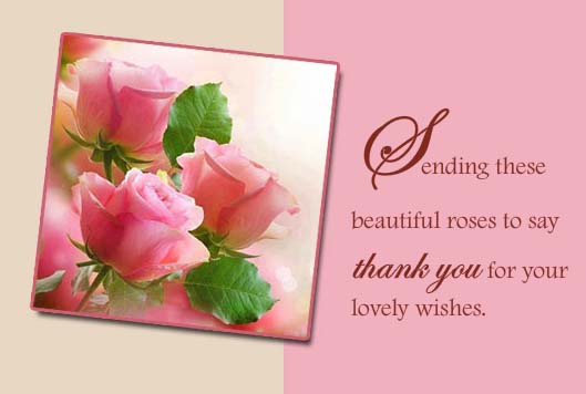 Sending Beautiful Roses. Free Birthday Thank You eCards, Greeting Cards ...
