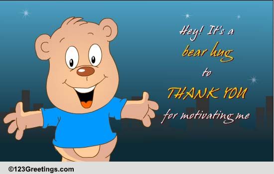 Send A Warm Thankyou Hug!
