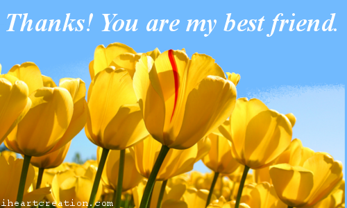 My Friend, Thank You! Free For Everyone eCards, Greeting Cards | 123 ...