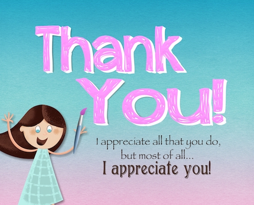 Thank You You Are Appreciated