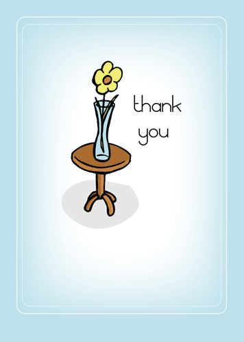 Say Thank You With Flowers In A Vase!