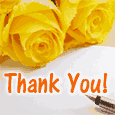 Thank You Note Greeting Ecard.