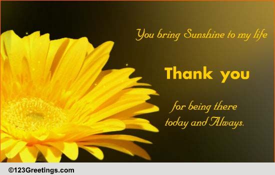 Warm Thanks. Free Flowers eCards, Greeting Cards | 123 Greetings