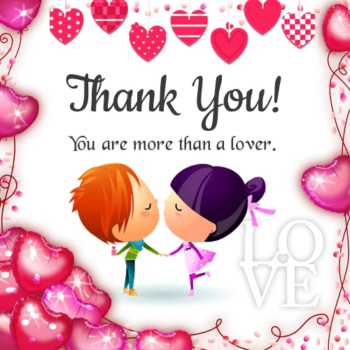 Thank You With Kisses.