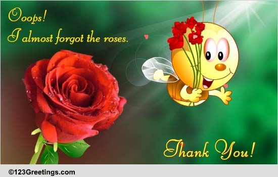 Send Sweet Thankyou Wishes..