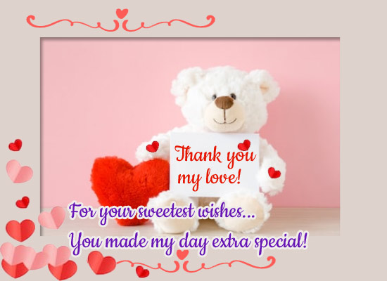 You Made My Day Extra Special!
