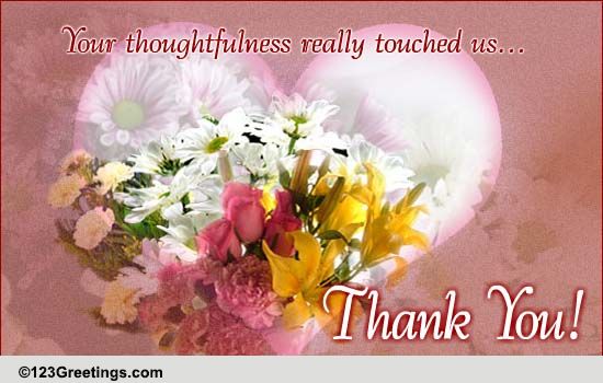 Send Thank You For The Kind Wishes.