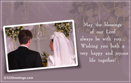 Wishing You Both A Joyous Life!