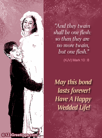 christian wedding wishes