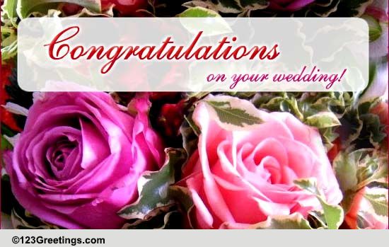 Wedding Congratulations! Free Around the World eCards, Greeting Cards ...