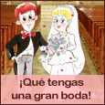 A Spanish Wedding Card.