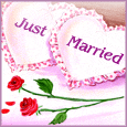 Just Married Card.