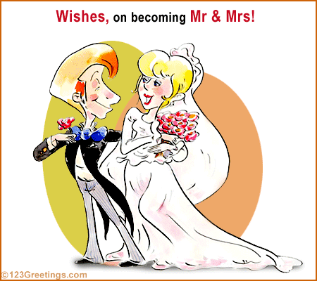 For The New Mr And Mrs!