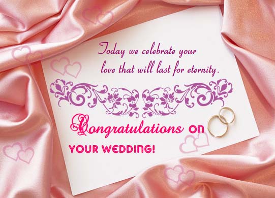Congratulations For A Lovely Couple. Free Congratulations eCards | 123 ...