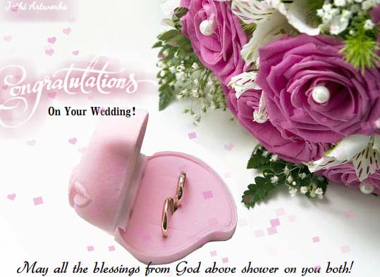 May God Shower His Blessings On You! Free Congratulations eCards | 123 ...