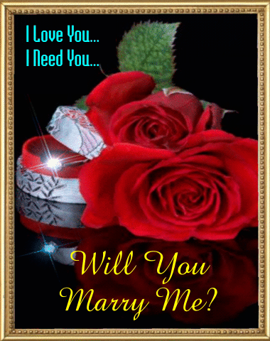 Will You Marry Me Ecard...