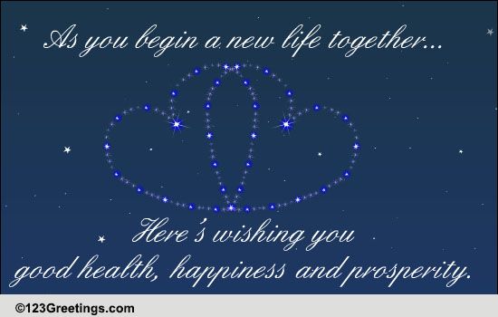 Twinkling Wedding Wishes!